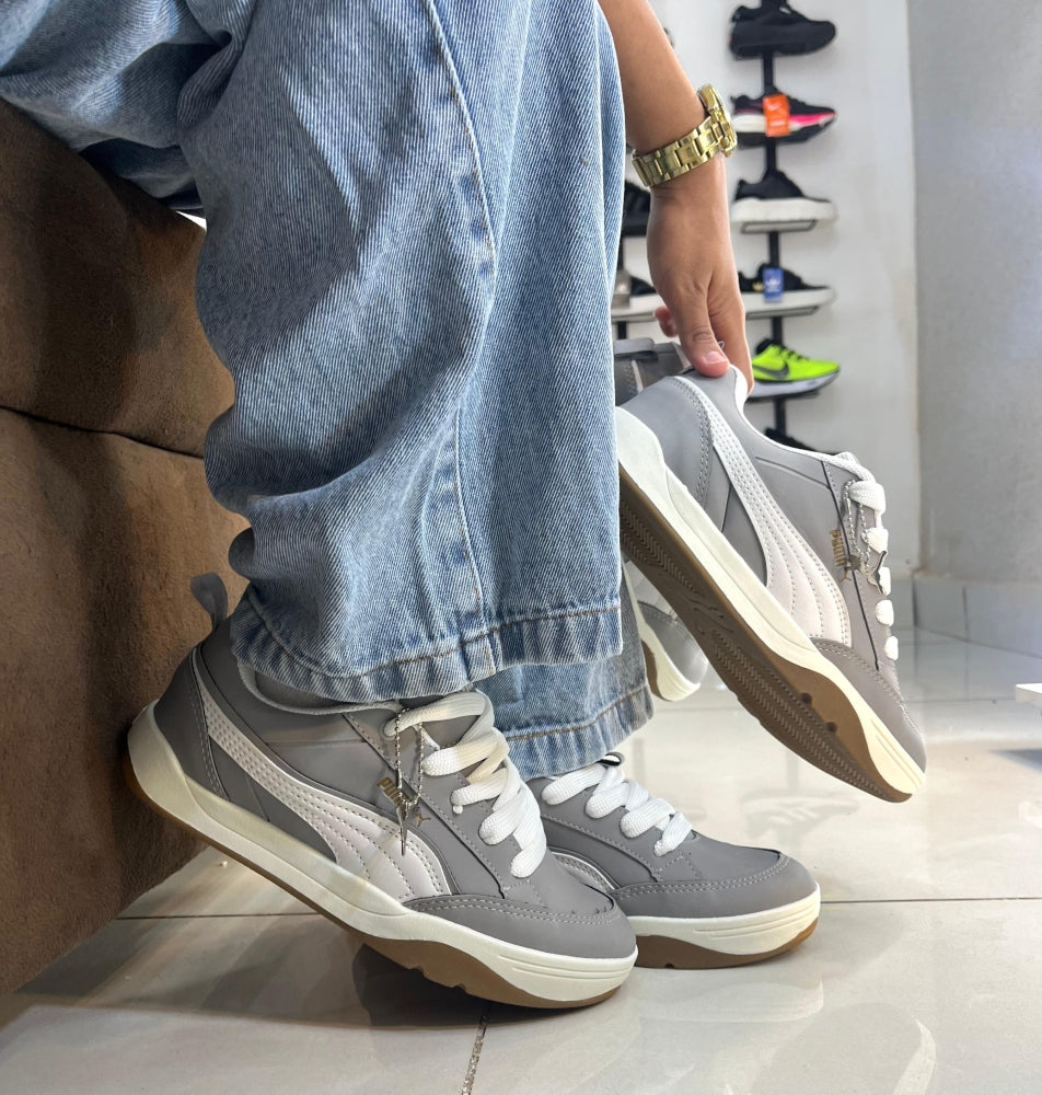 PMA SNEAKER 20S LUXO CINZA/BRANCO