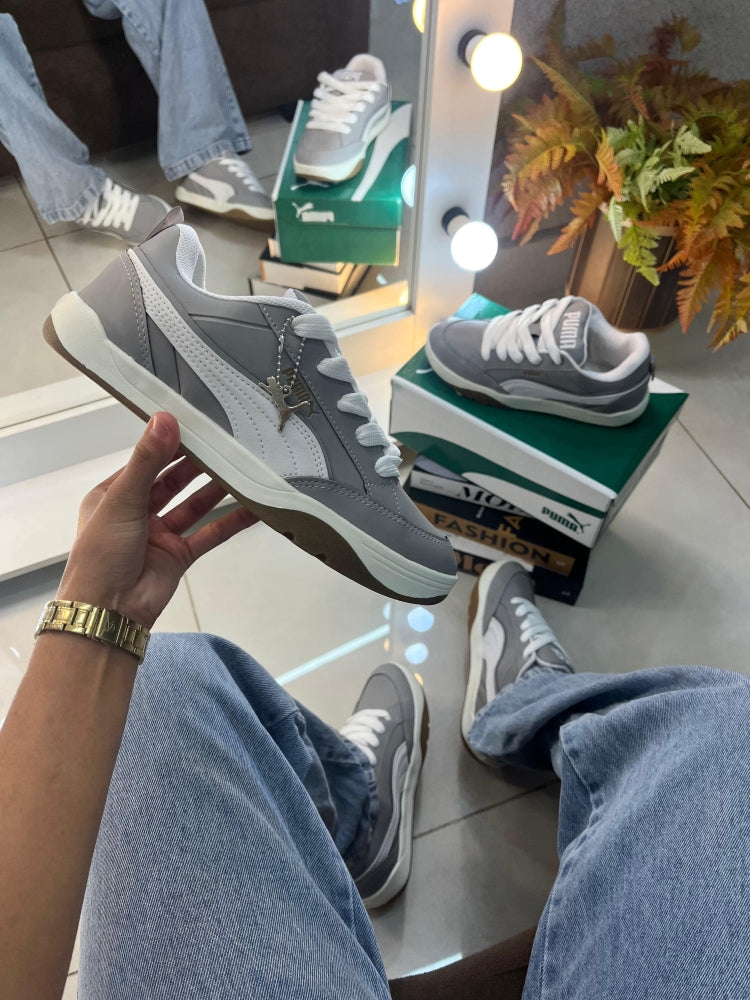 PMA SNEAKER 20S LUXO CINZA/BRANCO
