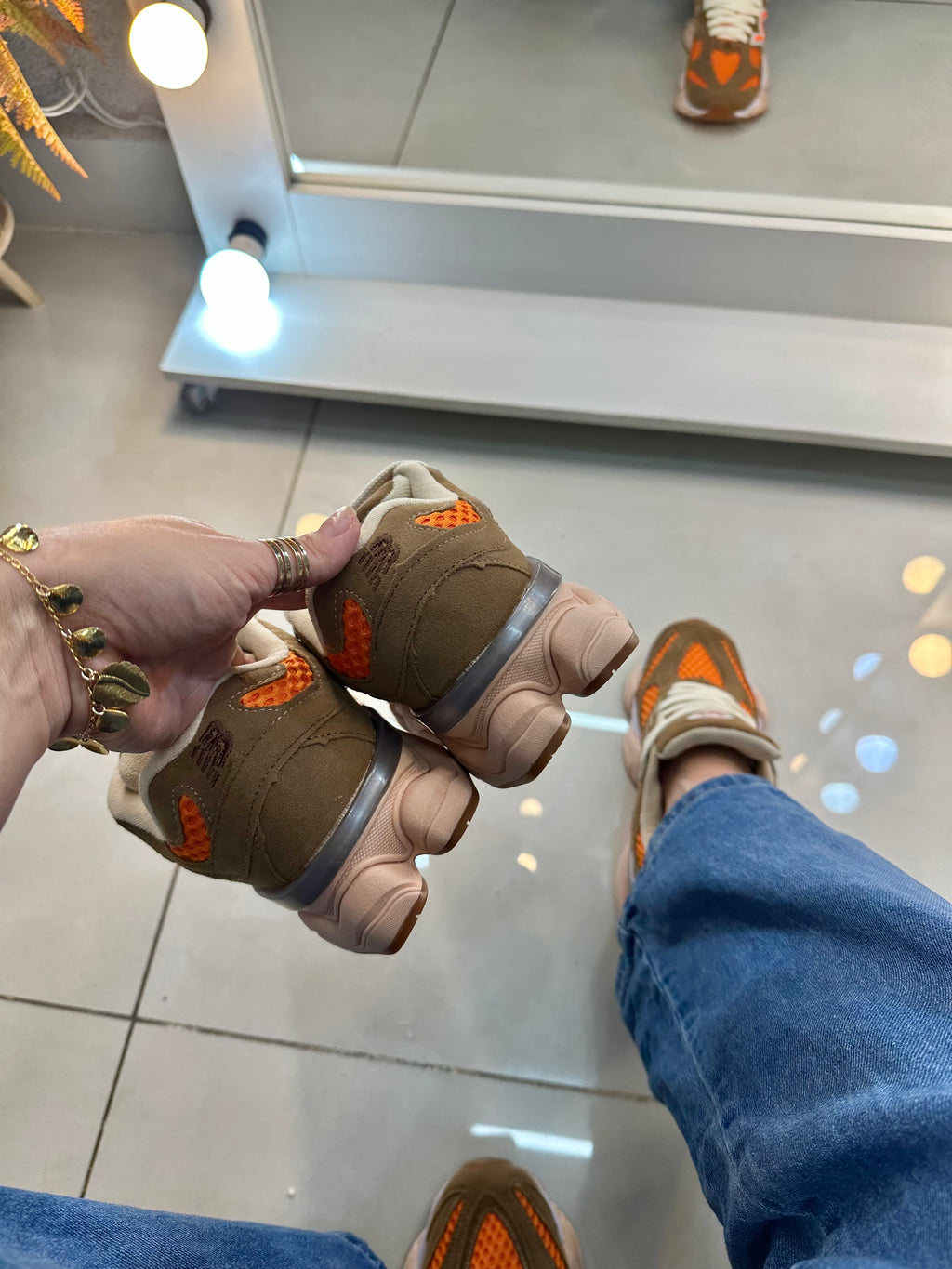 NB 9060 PREMIUM LUXO LARANJA