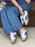 ADS SAMBA PREMIUM BRANCO/AZUL