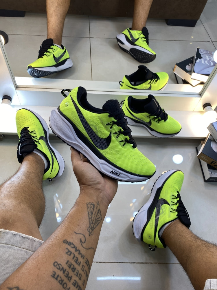 NK PEGASUS TRAIL PRETO/VERDE LIMÃO