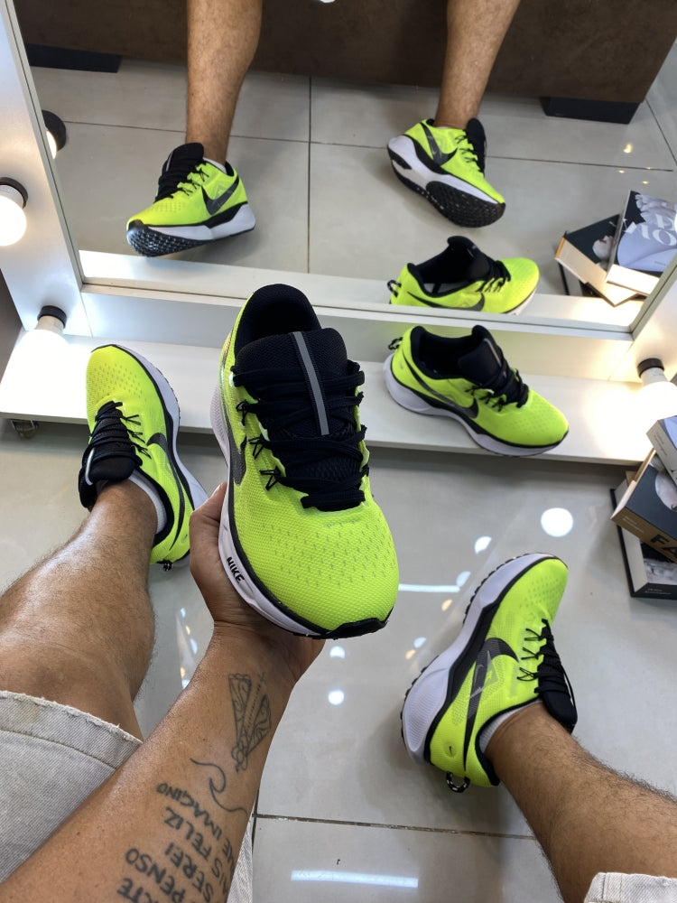 NK PEGASUS TRAIL PRETO/VERDE LIMÃO