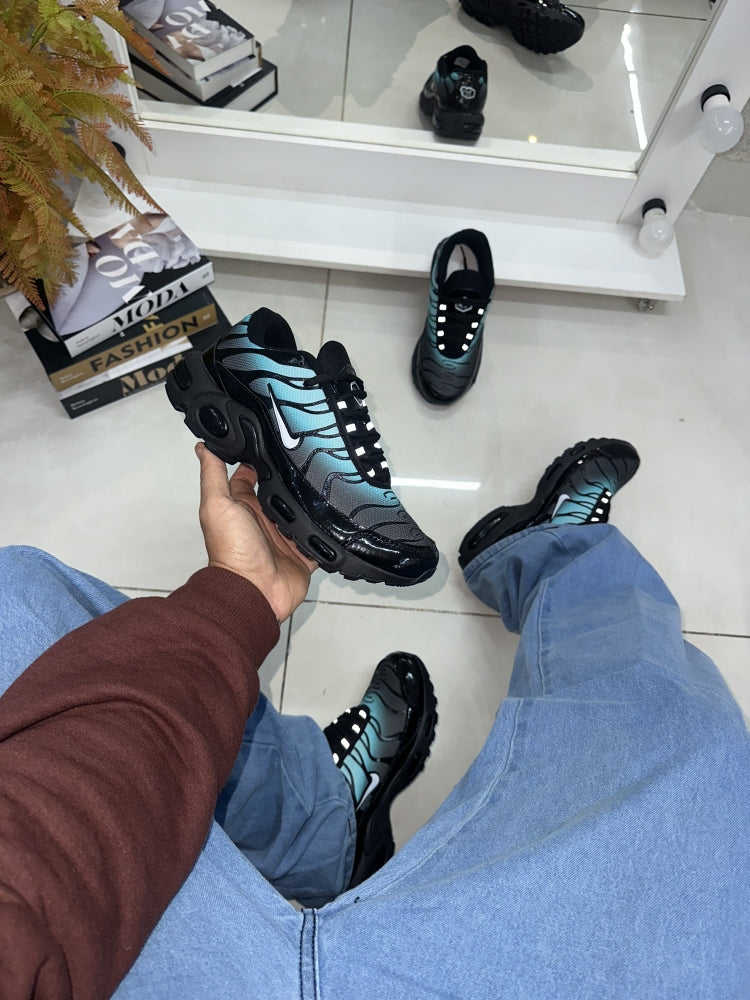 NK TN REFLETIVO AZUL ÁGUA/PRETO