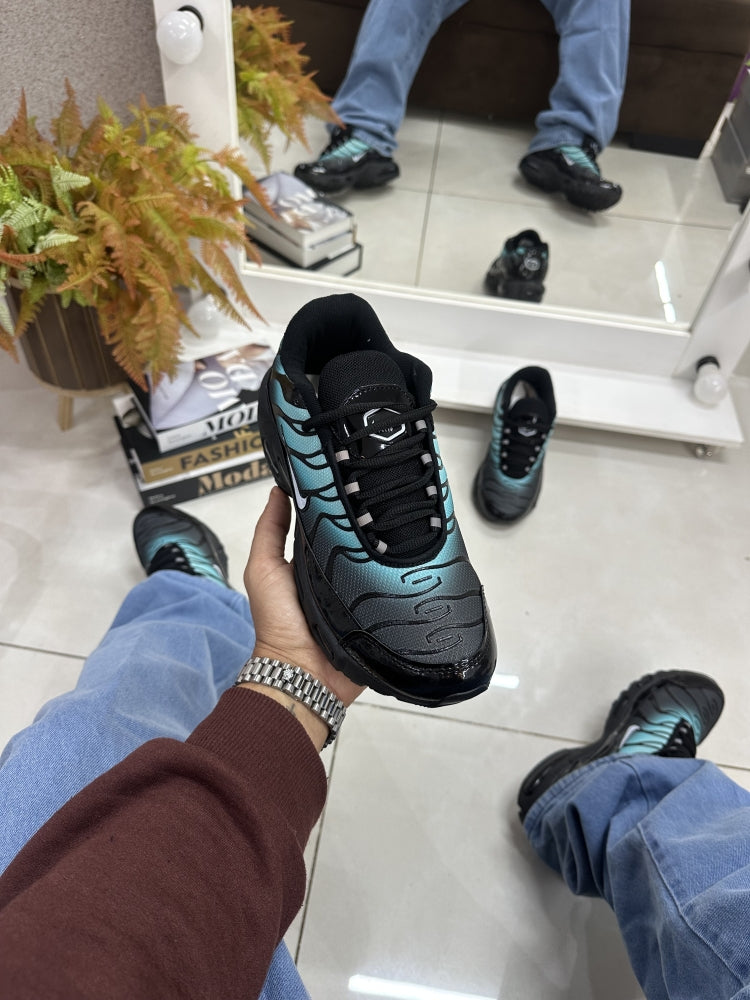 NK TN REFLETIVO AZUL ÁGUA/PRETO