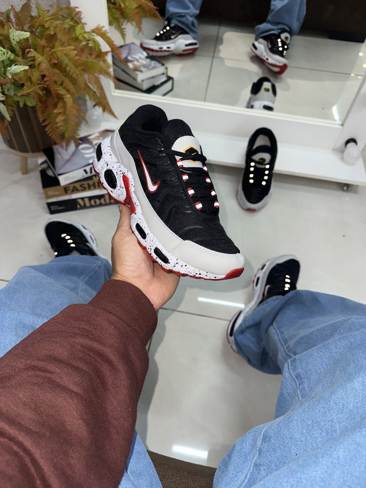 NK TN REFLETIVO PRETO/BEGE/VERMELHO
