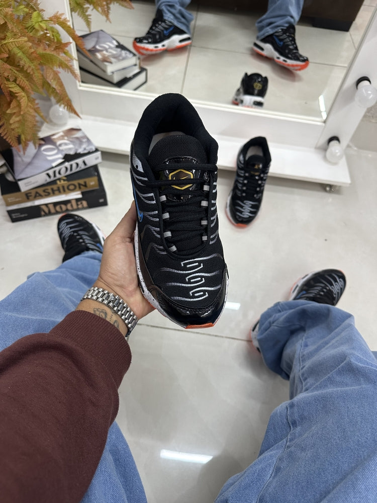 NK TN REFLETIVO PRETO/LARANJA