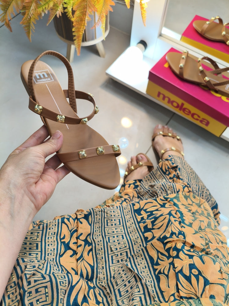 SANDALIA MOLECA 5561102 CARAMELO