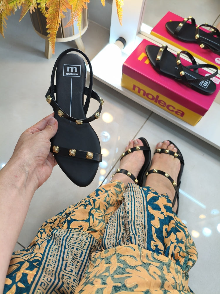 SANDALIA MOLECA 5561102 PRETA
