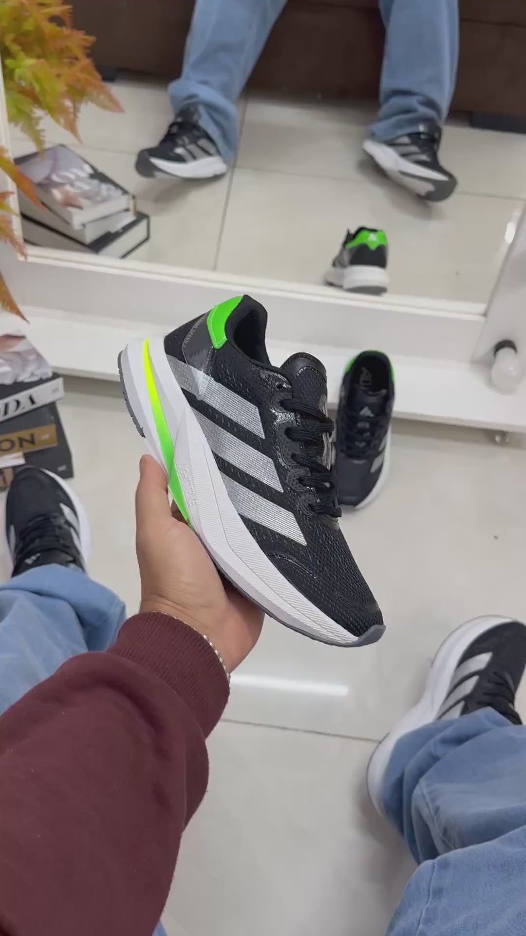 ADS DURAME PRETO/VERDE