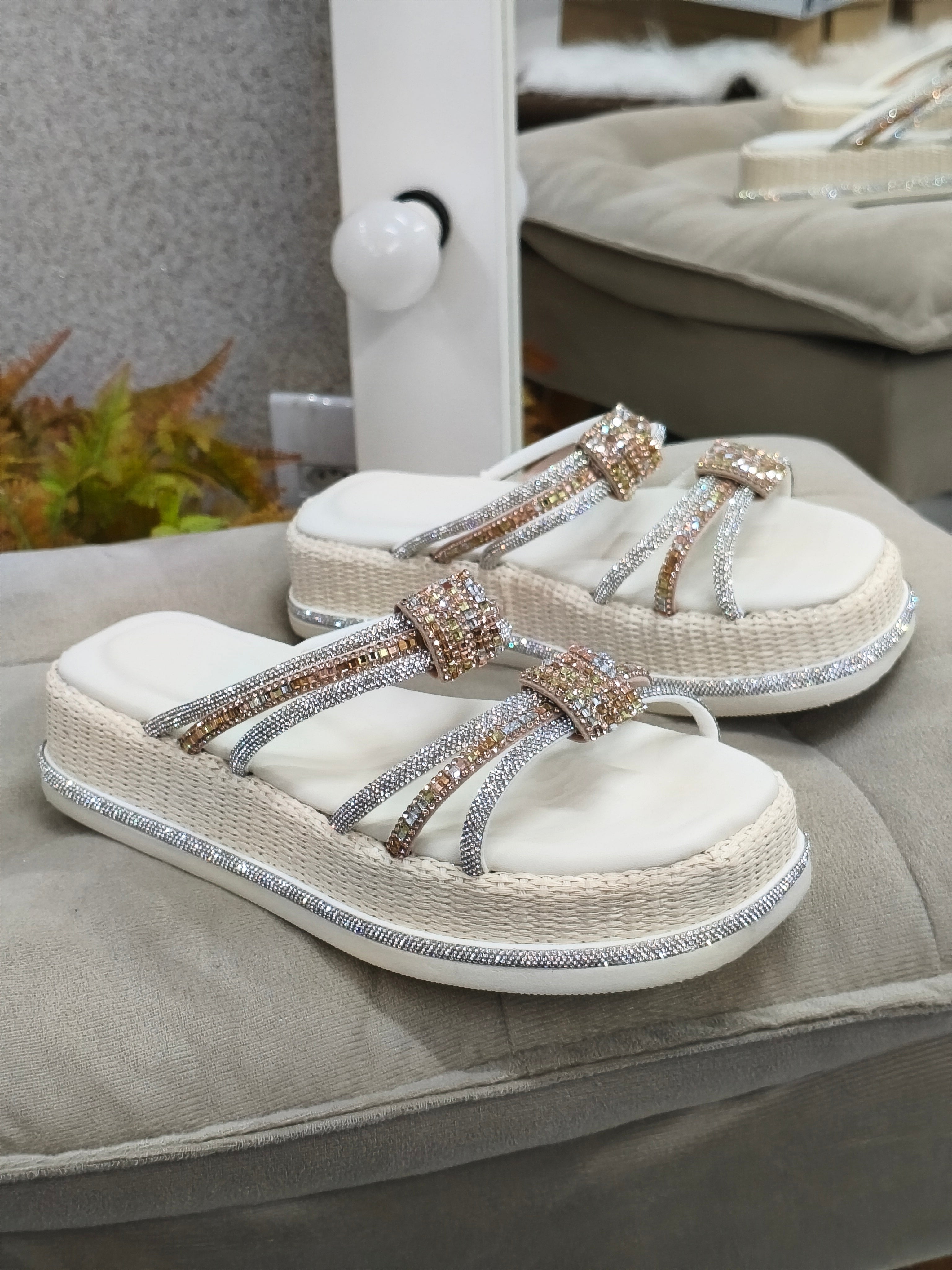 PAPETE MARIANA STRASS NATURAL