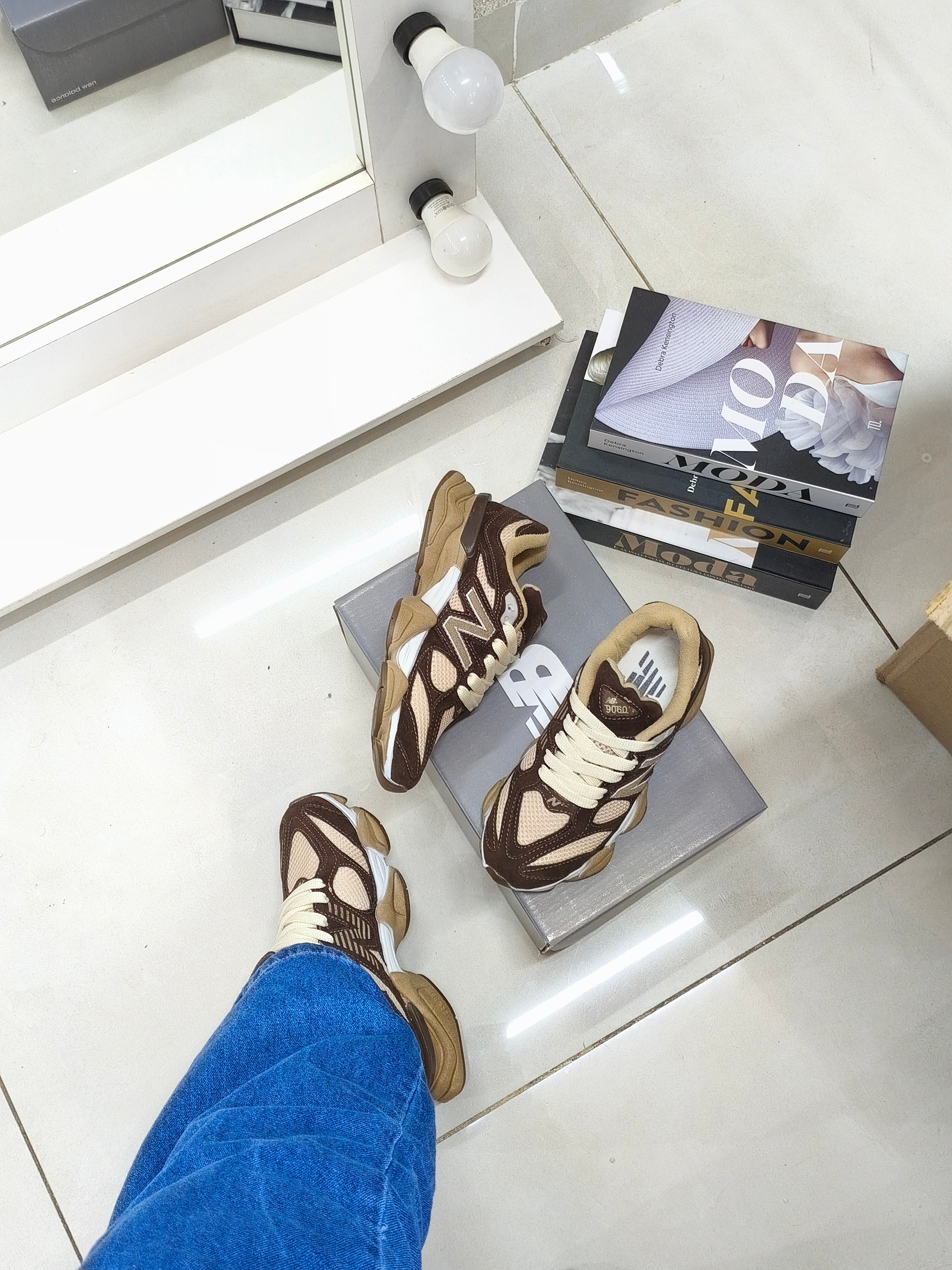 NB 9060 PREMIUM MARRON CAPUCCINO