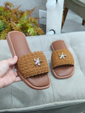 FLAT ESTRELA CARAMELO