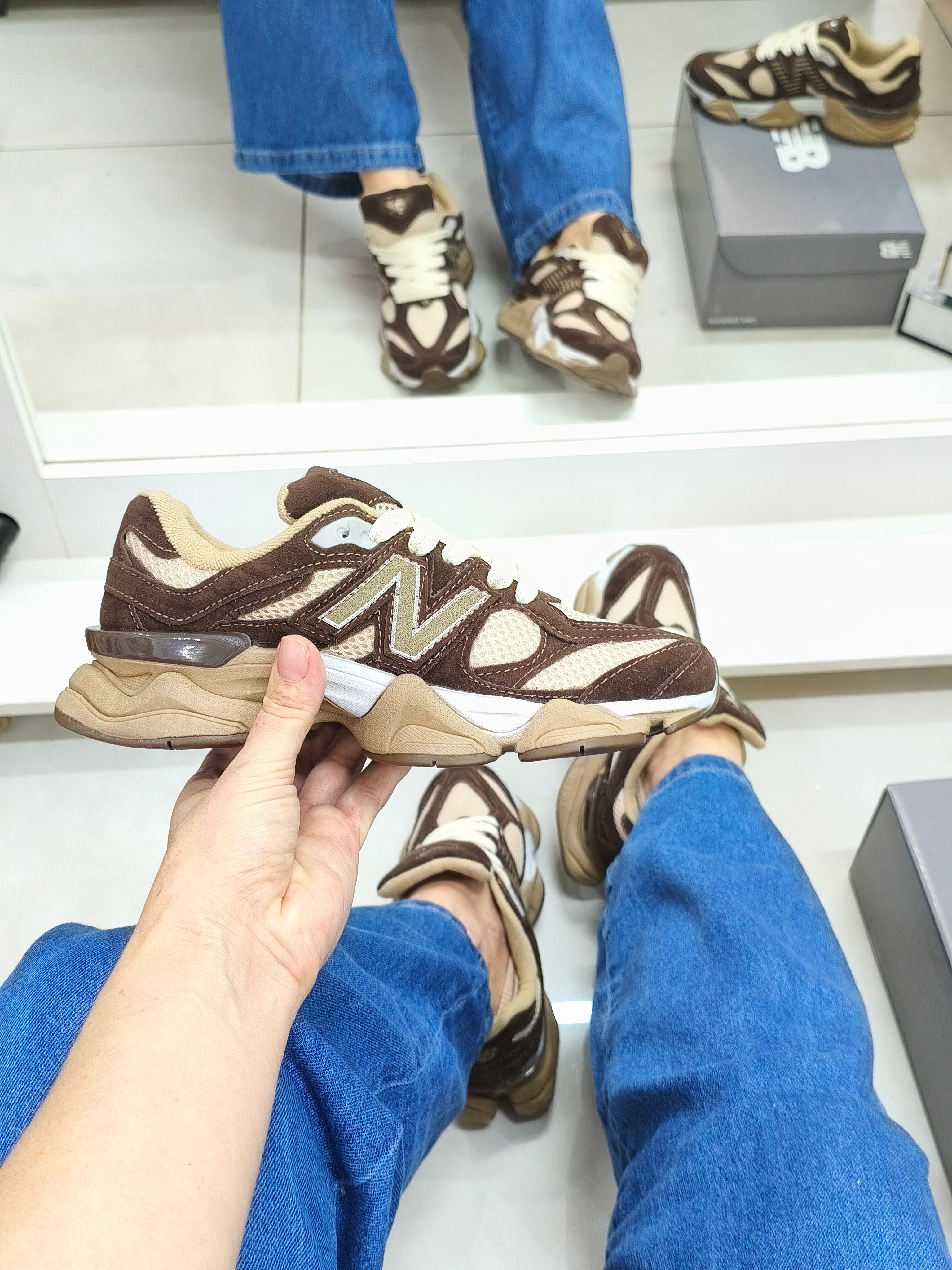 NB 9060 PREMIUM MARRON CAPUCCINO